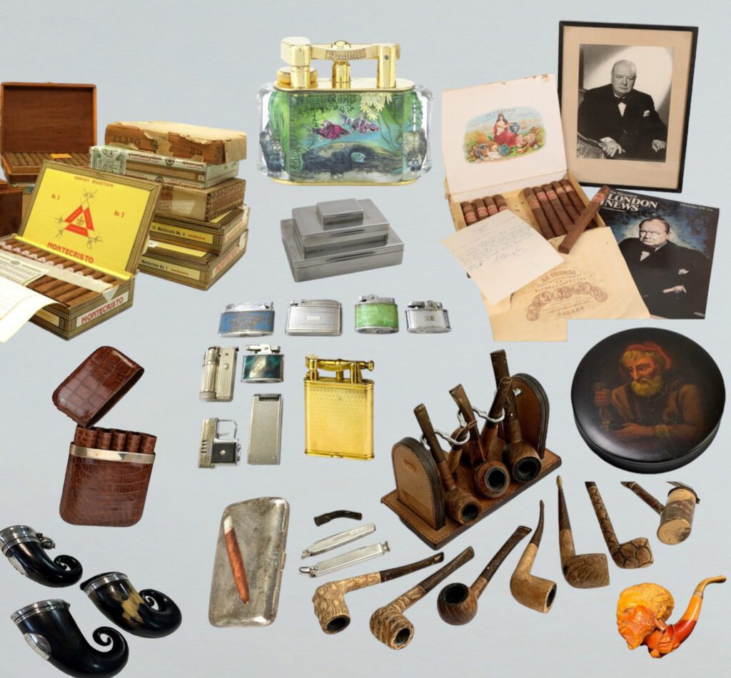 Tobacco, Pipes & Smoking related items